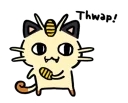🐱 emoji 「回來！皮卡丘！」 Telegram sticker 9 of 24