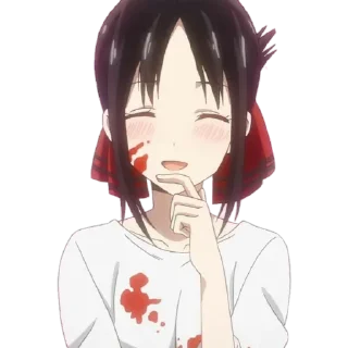 Sticker from Kaguya sama - @Otakuzdream