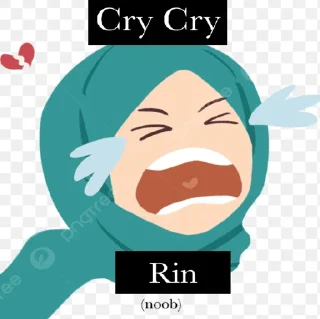 😭 emoji Nik's sticker pack (@NetwModBot) Telegram sticker 8 of 28