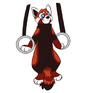 Sticker from Lucky Red Panda