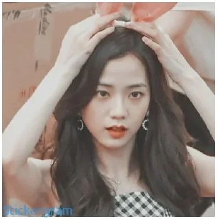 💎 emoji ᴊɪsᴏᴏ ʙʟᴀᴄᴋᴘɪɴᴋ || @loltickers Telegram sticker 24 of 113