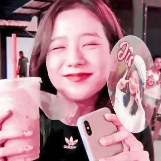 💎 emoji ᴊɪsᴏᴏ ʙʟᴀᴄᴋᴘɪɴᴋ || @loltickers Telegram sticker 7 of 113