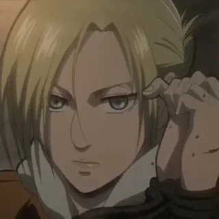 ⚔️ emoji ANNIE LEONHART | @tikelcity2 Telegram sticker 15 of 56