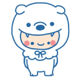 😊 emoji Ookami Bouya | @cutestickers4you Telegram sticker 1 of 40