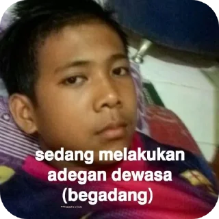Sticker from kika punya