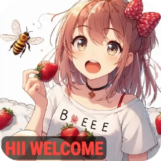 👄 emoji Bee Telegram sticker 3 of 11