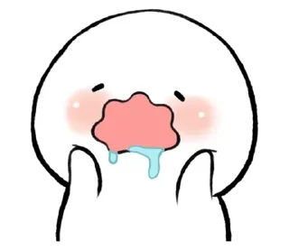 ⚪️ emoji baby blob | @phstickerpackganern Telegram sticker 14 of 40