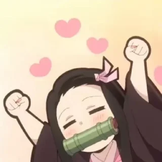 Sticker from Demon Slayer 2 @AnimeOcean_Gifs