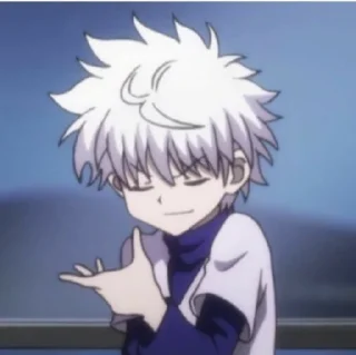 💭 emoji Killua Zoldyck — @StickerAnimesp Telegram sticker 11 of 50