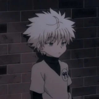 💭 emoji Killua Zoldyck — @StickerAnimesp Telegram sticker 3 of 50