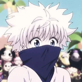 💭 emoji Killua Zoldyck — @StickerAnimesp Telegram sticker 8 of 50
