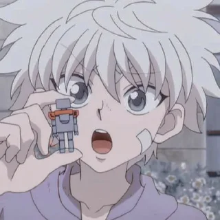 ⚡️ emoji Killua Zoldyck Telegram sticker 24 of 34