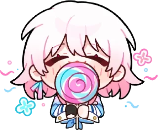 🍭 emoji Март 7 | @honkaistarrailofficial Telegram sticker 16 of 16