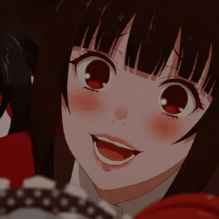 🃏 emoji Kakegurui || @moiStickers Telegram sticker 12 of 54