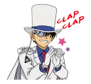 👏 emoji Detective Conan @stickerscar Telegram sticker 6 of 40