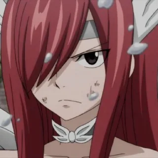 🪐 emoji Erza Scarlet➹By : @Relaynime Telegram sticker 20 of 25