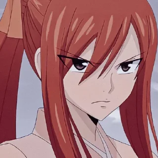 🪐 emoji Erza Scarlet➹By : @Relaynime Telegram sticker 3 of 25
