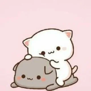 🍓 emoji 、cute mochi cat @JENNIEUKKIM Telegram sticker 9 of 71