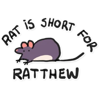 🐀 emoji Rats Telegram sticker 13 of 14