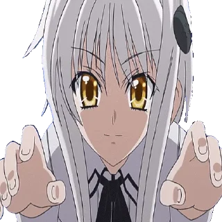 😊 emoji Highschool DXD @animestickerchannel Telegram sticker 18 of 120