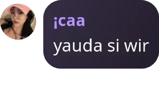 Sticker from ¡caa