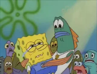 😔 emoji spongebob Telegram sticker 24 of 47