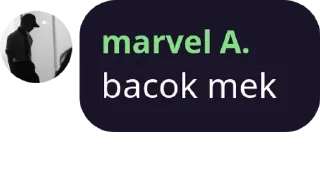 Sticker from kanjut