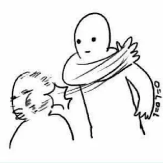 🤬 emoji Mono Meme Telegram sticker 8 of 120