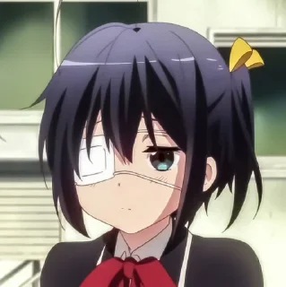👀 emoji Rikka Takanashi Telegram sticker 10 of 17