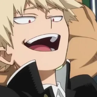 🖕 emoji Bakugou katsuki @auliakharie Telegram sticker 23 of 48