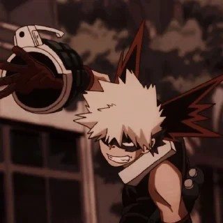 🧚 emoji Katsuki bakugou - @lovelyhelpeu Telegram sticker 8 of 30