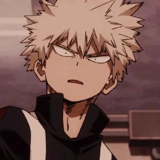 🧚 emoji Katsuki bakugou - @lovelyhelpeu Telegram sticker 16 of 30