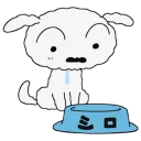 🐶 emoji Crayon Shin-chan @stickerscar Telegram sticker 13 of 40