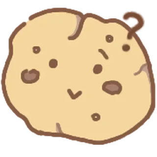 ⭐ emoji cookie 🍪 @stickieri Telegram sticker 20 of 36