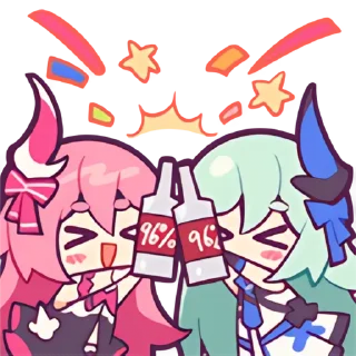 🍻 emoji 崩坏3rd·天穹流星 Telegram sticker 6 of 12