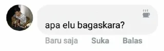 🤔 emoji Bagas Telegram sticker 21 of 52