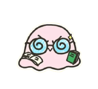 🤓 emoji jellyfish little life | @cutestickers4you Telegram sticker 20 of 33