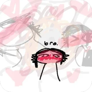 🫥 emoji @hannicz’s Telegram sticker 4 of 17
