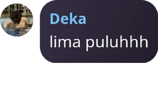Sticker from ieu punya deka @pforpep3k