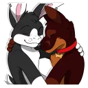 👨‍❤️‍💋‍👨 emoji MichiPack Telegram sticker 10 of 85