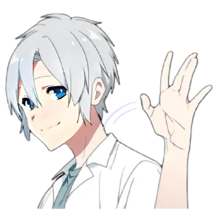 Sticker from Ghost Boy | @AnimeMyCouple