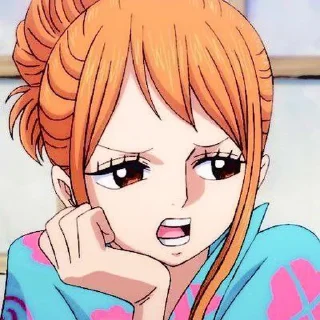 🧡 emoji @STIKERANIMEX ➖ NAMI Telegram sticker 8 of 25
