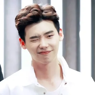 🥰 emoji @asianstickers : Lee jong suk Telegram sticker 9 of 70