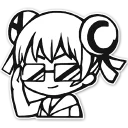 😏 emoji acfun Telegram sticker 19 of 30