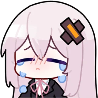 😭 emoji 安德莉亚酱 @zhaxia_cn Telegram sticker 8 of 16