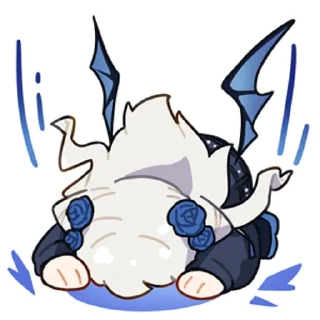 🫠 emoji 東雪蓮 @zhaxia_cn Telegram sticker 15 of 16