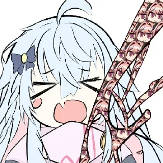 ❤️ emoji かぐらなな大爆発 Telegram sticker 21 of 27