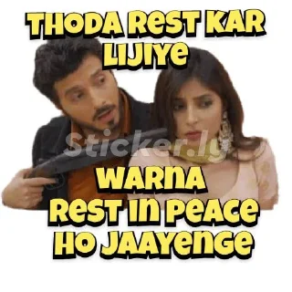 Sticker from Chori mat kariyo bsdk @muskan