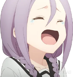 😂 emoji Soredemo Ayumu wa Yosetekuru @Y2LAB Telegram sticker 4 of 32