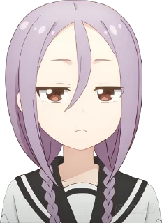 😐 emoji Soredemo Ayumu wa Yosetekuru @Y2LAB Telegram sticker 11 of 32